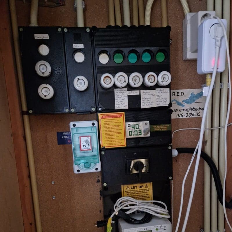 Zonnepanelen aansluiting